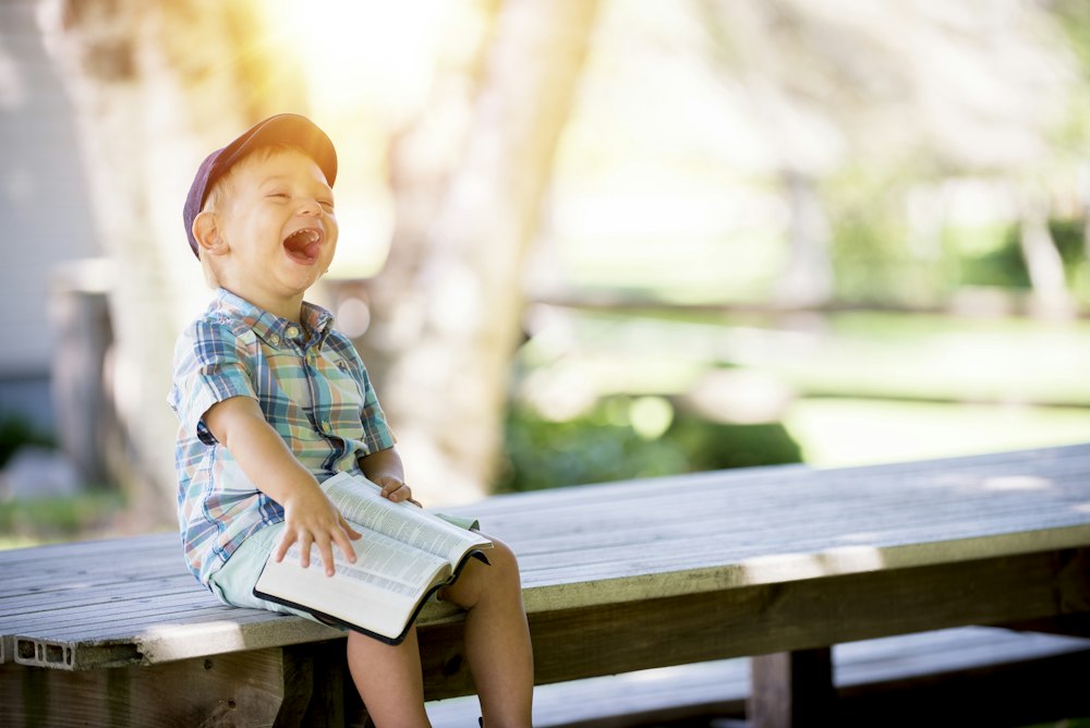 Children exploring outdoors